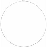 14K White Gold 1 mm Wheat Chain