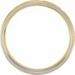 14K White & Yellow Gold Two-Tone Greek Key Pattern Band, 7 mm Wide