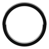 Platinum Flat Comfort Fit Wedding Band, 2.5 mm Wide