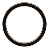 14K Rose Gold Flat Comfort Fit Wedding Band, 2.5 mm Wide