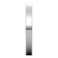 Palladium Flat Comfort Fit Wedding Band, 2.5 mm Wide