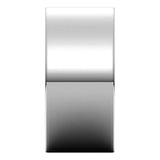 Sterling Silver Flat Comfort Fit Wedding Band, 10 mm Wide