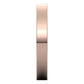 10K Rose Gold Flat Comfort Fit Wedding Band, 3 mm Wide