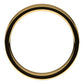 18K Yellow Gold Flat Comfort Fit Light Wedding Band, 5 mm Wide