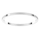 Platinum Flat Ultra-Light Wedding Band, 1 mm Wide
