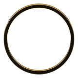 14K Yellow Gold Flat Ultra-Light Wedding Band, 2 mm Wide