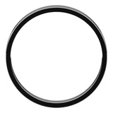 14K White Gold Flat Ultra-Light Wedding Band, 3 mm Wide