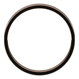 10K Rose Gold Flat Ultra-Light Wedding Band, 3 mm Wide