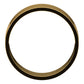 18K Yellow Gold Flat Ultra-Light Wedding Band, 7 mm Wide