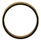 18K Yellow Gold Flat Ultra-Light Wedding Band, 5 mm Wide