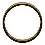 10K Yellow Gold Flat Ultra-Light Wedding Band, 5 mm Wide