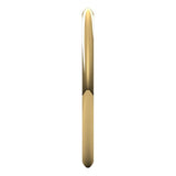 14K Yellow Gold Domed Comfort Fit Wedding Band, 1.5 mm Wide