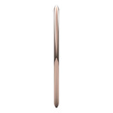 14K Rose Gold Domed Comfort Fit Wedding Band, 1 mm Wide