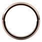 10K Rose Gold Domed Comfort Fit Wedding Band, 2 mm Wide