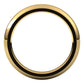 10K Yellow Gold Domed Comfort Fit Wedding Band, 3 mm Wide