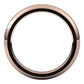 14K Rose Gold Domed Comfort Fit Wedding Band, 3 mm Wide