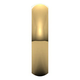 10K Yellow Gold Domed Comfort Fit Wedding Band, 5 mm Wide