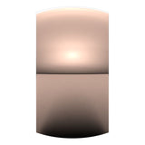 10K Rose Gold Domed Comfort Fit Wedding Band, 12 mm Wide