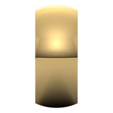 18K Yellow Gold Domed Comfort Fit Wedding Band, 9 mm Wide