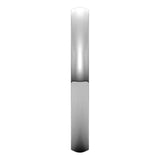 10K White Gold Domed Light Comfort Fit Wedding Band, 2.5 mm Wide