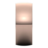 10K Rose Gold Domed Light Comfort Fit Wedding Band, 8 mm Wide