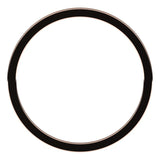 18K Rose Gold Flat Wedding Band, 1 mm Wide