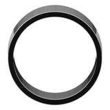 Palladium Flat Wedding Band, 10 mm Wide