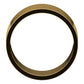 10K Yellow Gold Flat Wedding Band, 10 mm Wide