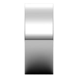 Palladium Flat Wedding Band, 8 mm Wide