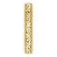 14K Yellow Gold Design-Engraved Wedding Band, 3.2 mm Wide
