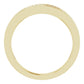 14K Yellow Gold 1/4 CTW Baguette Diamond Anniversary Band