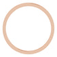 18K Rose Gold Flat Wedding Band, 1.5 mm Wide