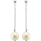 Sterling Silver 9-11 mm Freshwater Cultured Pearl Dangle Earrings